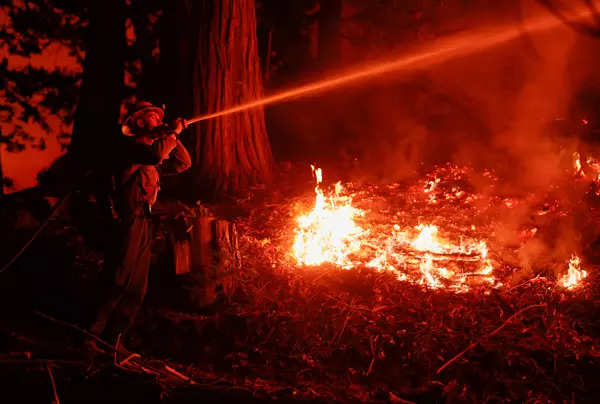 These pictures capture the intensity and severity of California wildfires