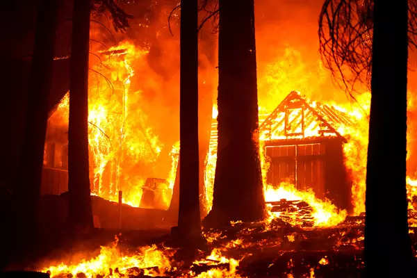 These pictures capture the intensity and severity of California wildfires