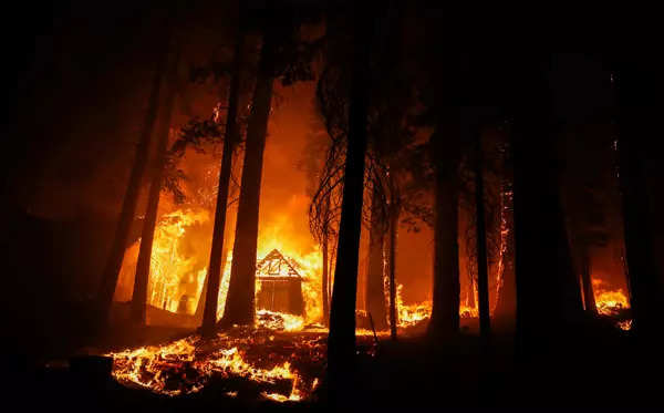 These pictures capture the intensity and severity of California wildfires