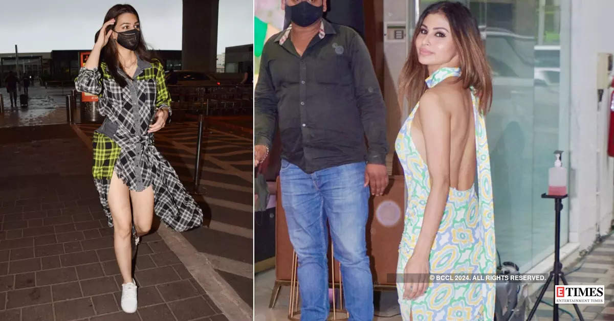 #ETimesSnapped: From Kriti Sanon to Mouni Roy, paparazzi pictures of your favourite celebs