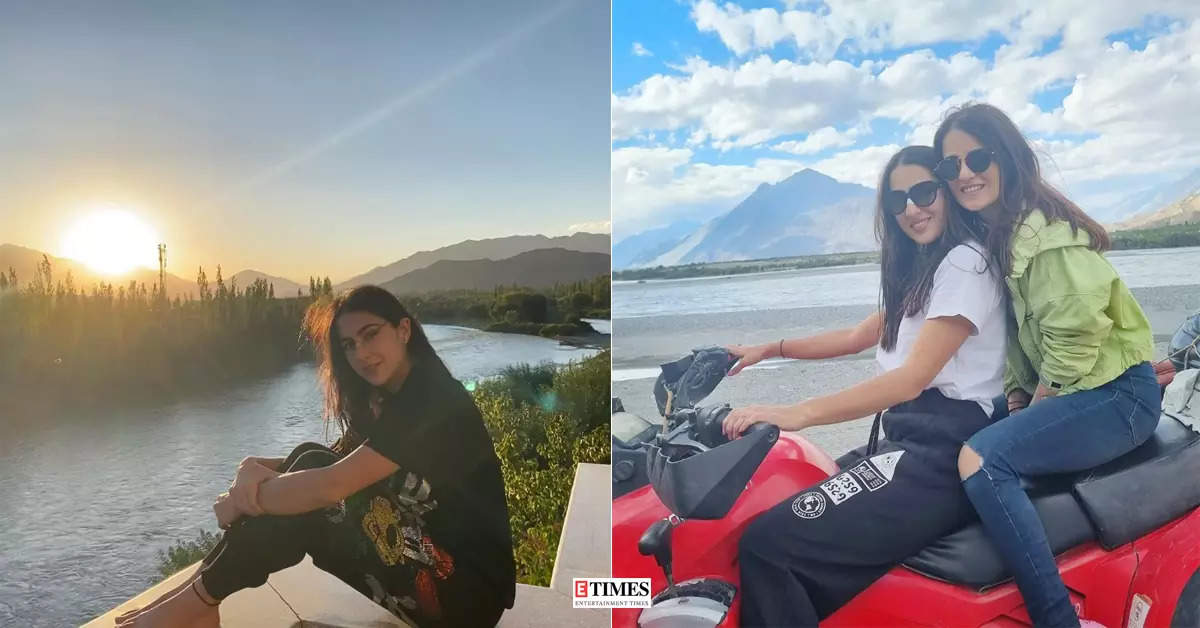 Sara Ali Khan and Radhika Madan give major travel goals as they explore Ladakh