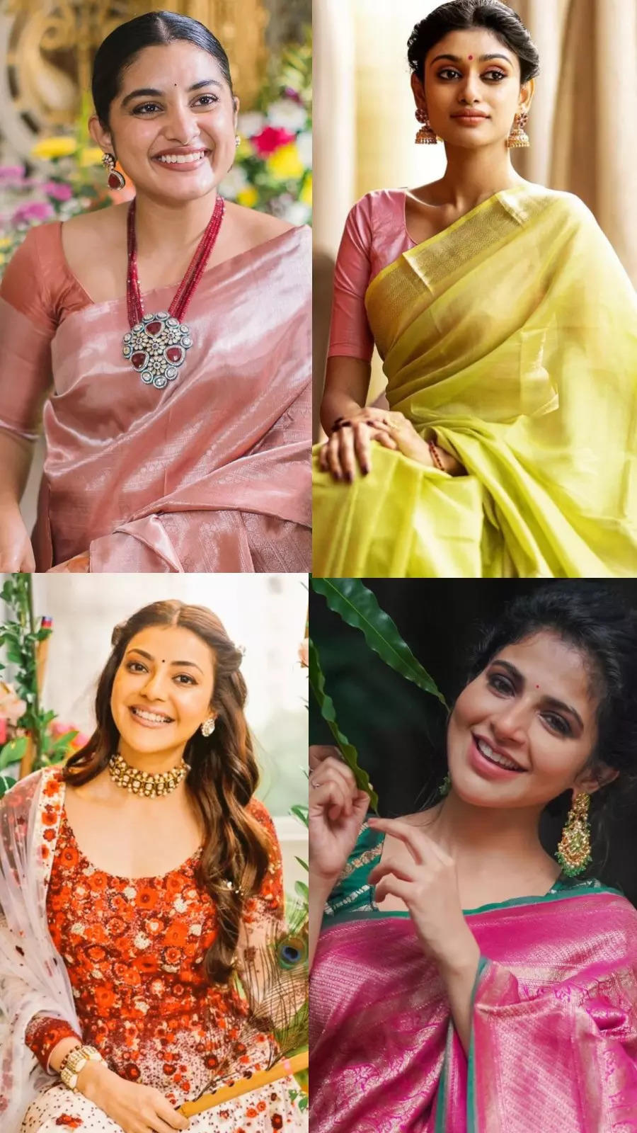 South actresses who aced traditional look like a pro | Times of India