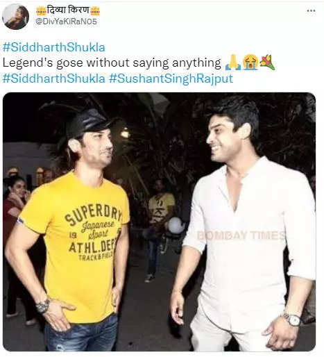 Sidharth Shukla and Sushant Singh Rajput’s old picture goes viral ...