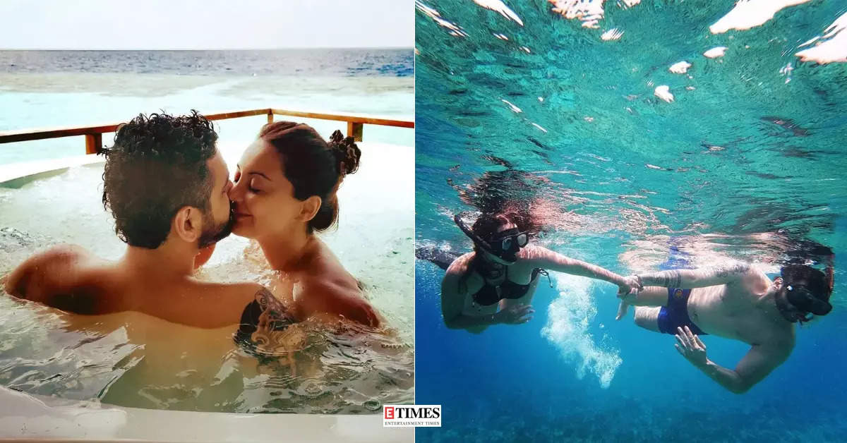 New loved-up pictures of Minissha Lamba with beau Akash Malik from their beach vacation go viral!