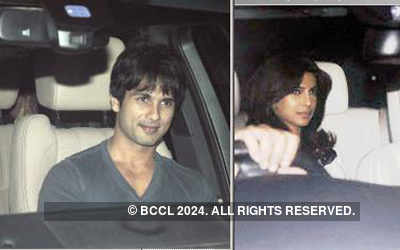 Shahid Kapoor And Priyanka Chopra At Karan Johar's B'day Bash Hosted By ...