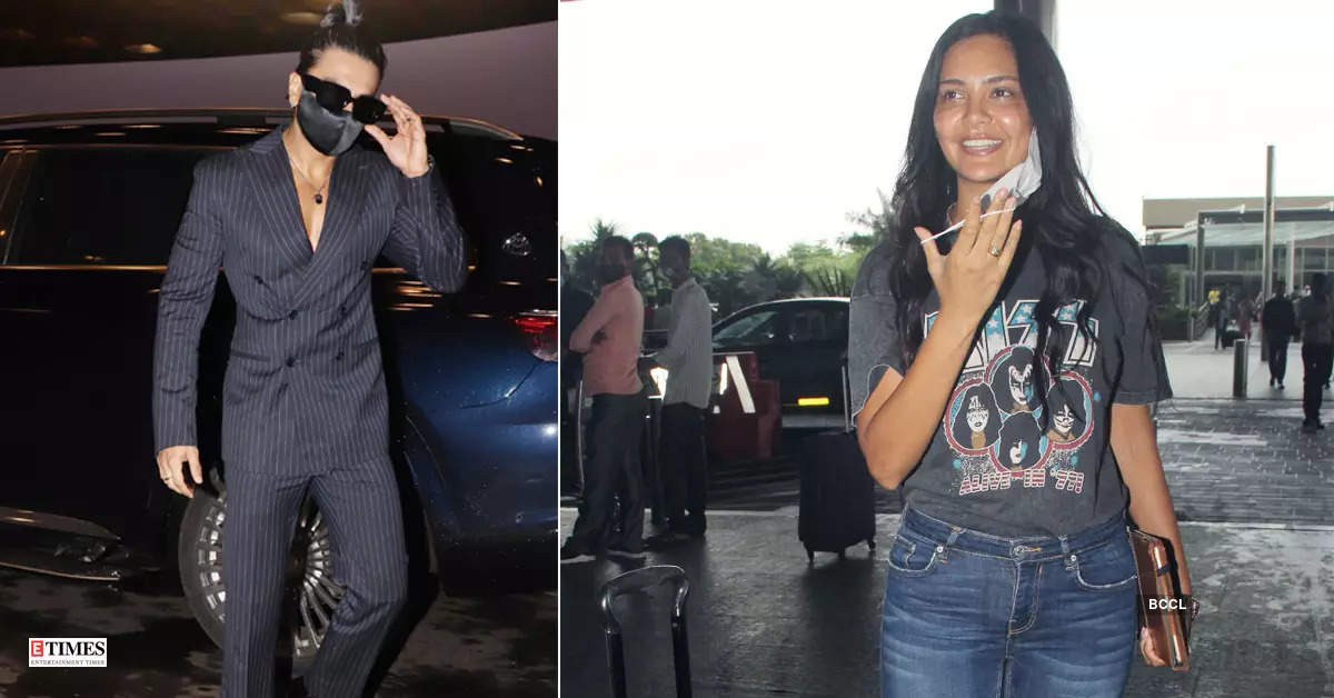 #ETimesSnapped: From Ranveer Singh to Esha Gupta, paparazzi pictures of your favourite celebs