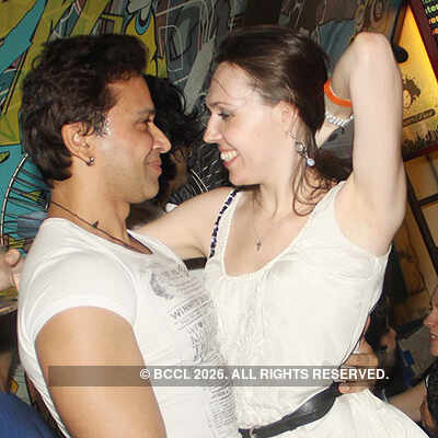 Timescity's 'All White' party