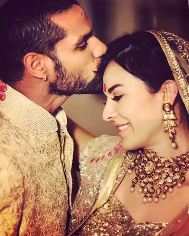 Shikhar Dhawan-Ayesha Mukerji divorce: Pictures of the couple from their happy moments resurface on the internet