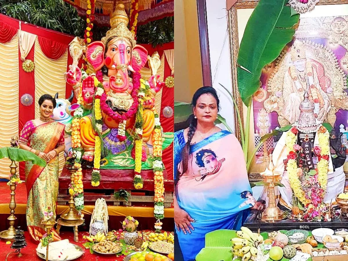 Happy Ganesh Chaturthi: Tamil celebs Mounika Devi, Kala master and ...