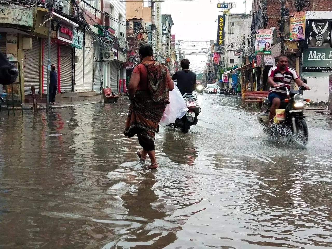 Photos: Delhi Sees Highest Rainfall In 46 Years