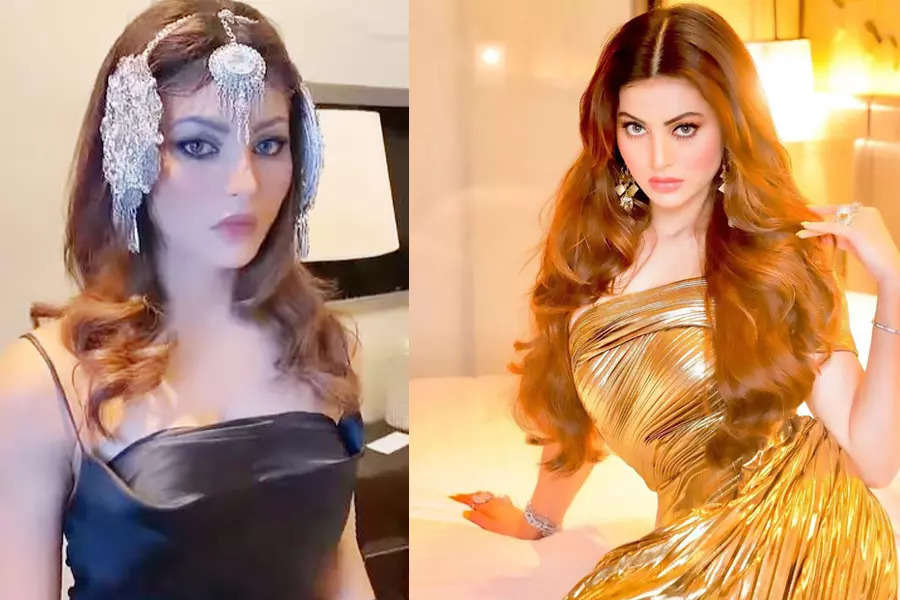 These pictures of Urvashi Rautela in diamond-studded jewellery will leave you dazzled