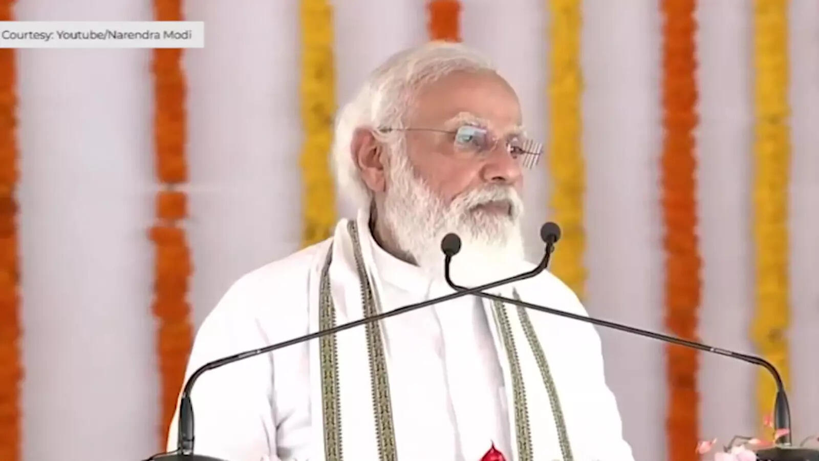 PM Narendra Modi praises UP government under Yogi Adityanath