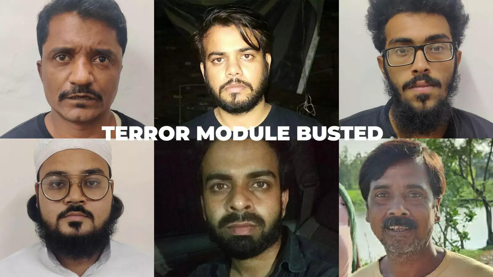 delhi police: Delhi Police bust terror module, arrest 6 including 2 ...