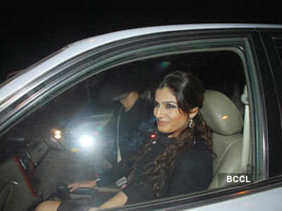 Raveena in Black