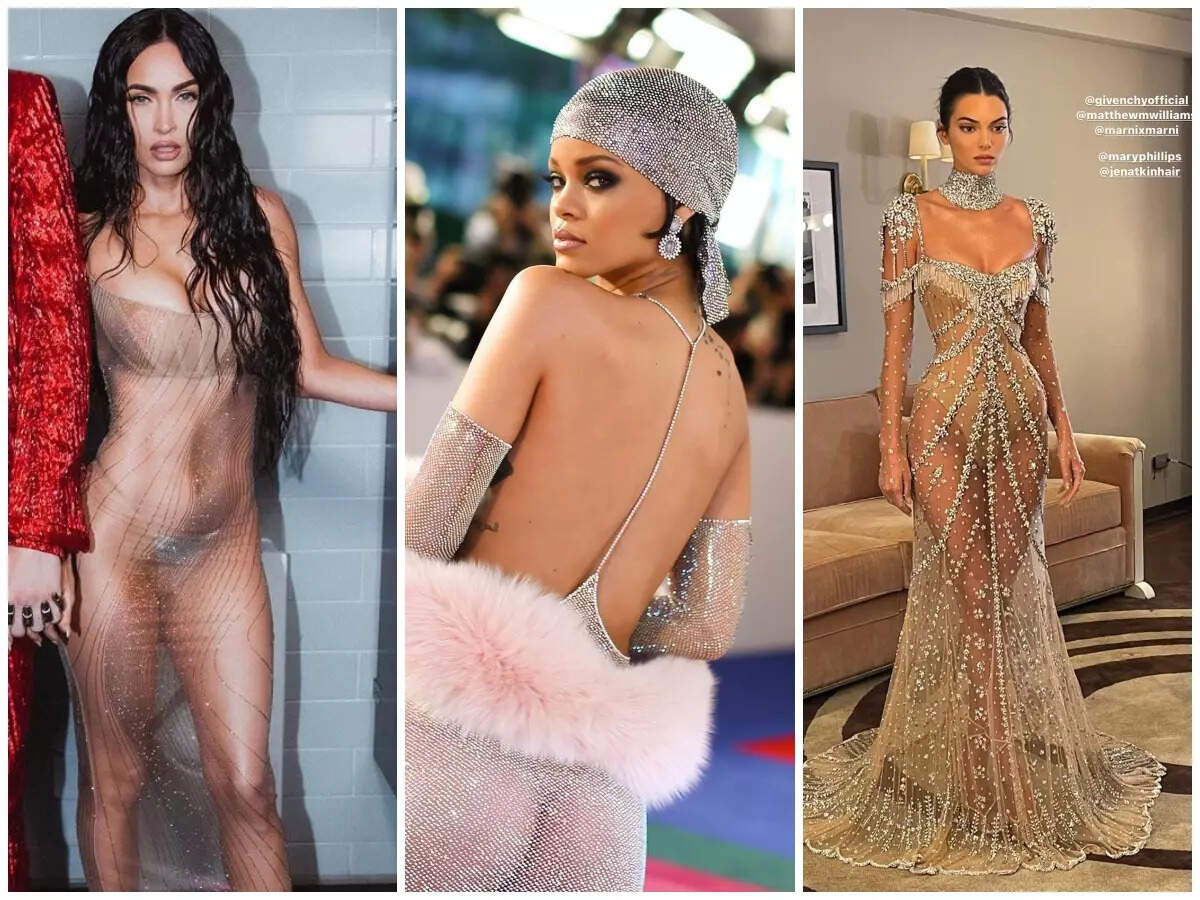 Megan Fox, Kendall Jenner and Rihanna: Hollywood stars who dared to bare  all in sheer dresses