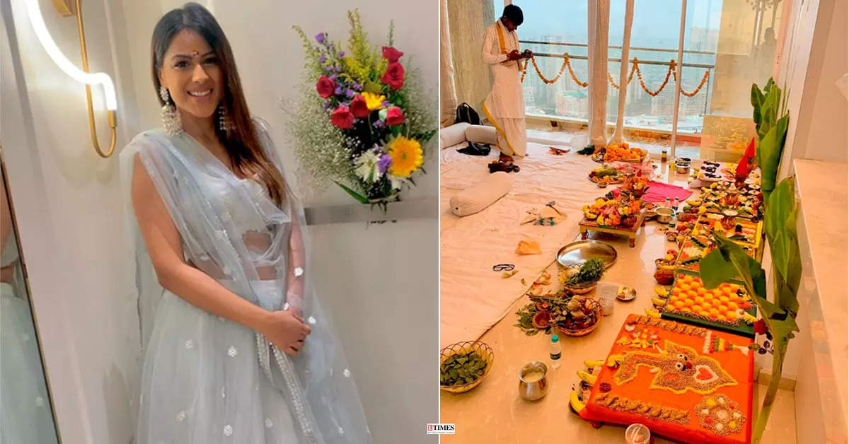 Inside pictures from Nia Sharma’s swanky new home with Mumbai's skyline view go viral