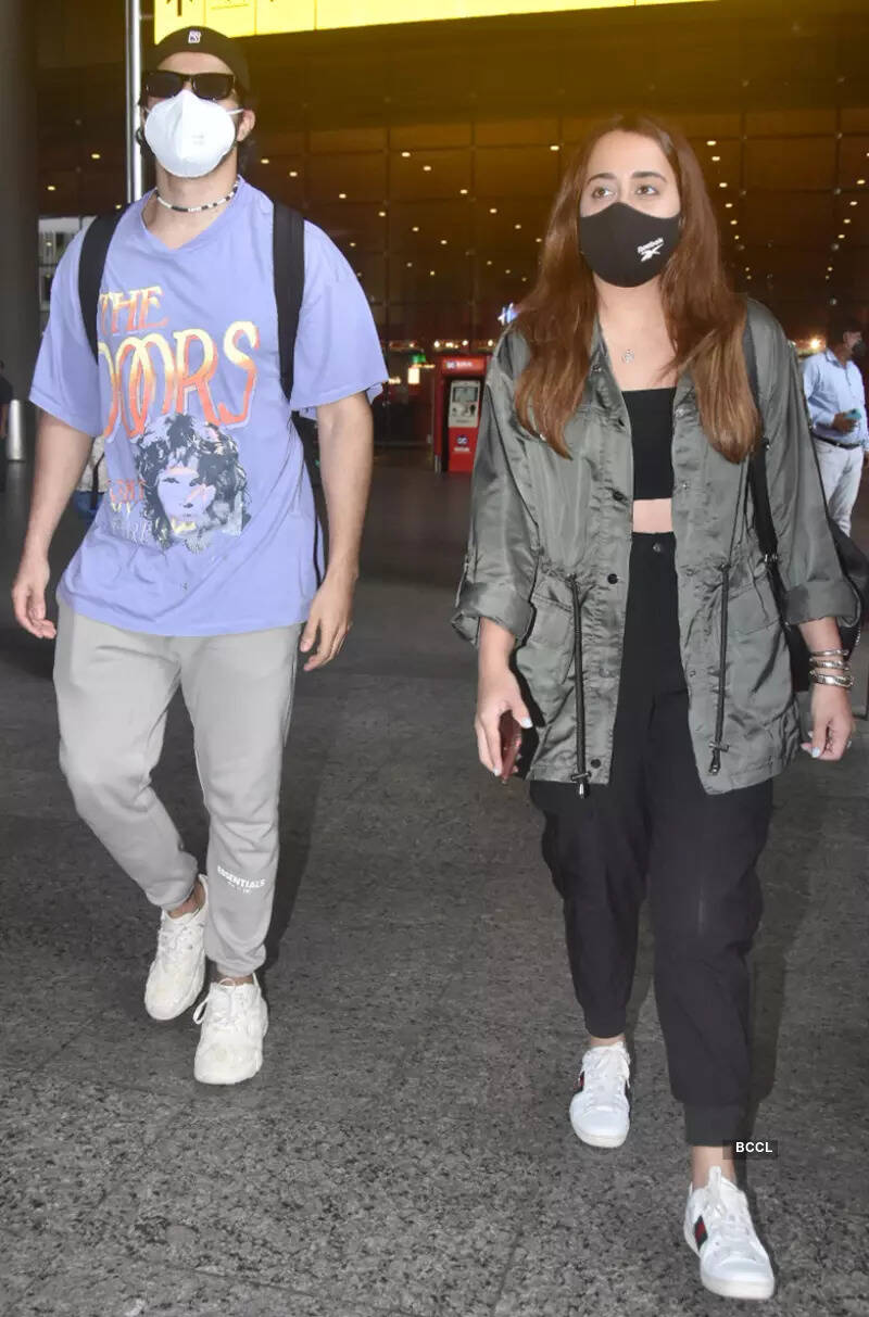 #ETimesSnapped: From Mouni Roy to Raj Kundra, paparazzi pictures of your favourite celebs