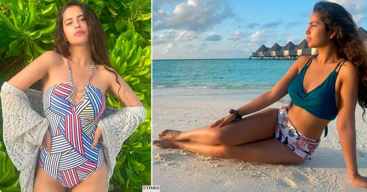 Avika Gor slays in swimwear as she holidays with beau Milind Chandwani in Maldives