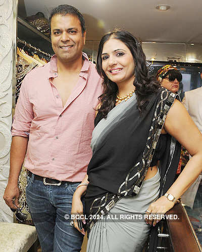 Bharat & Reshma's fashion studio launch