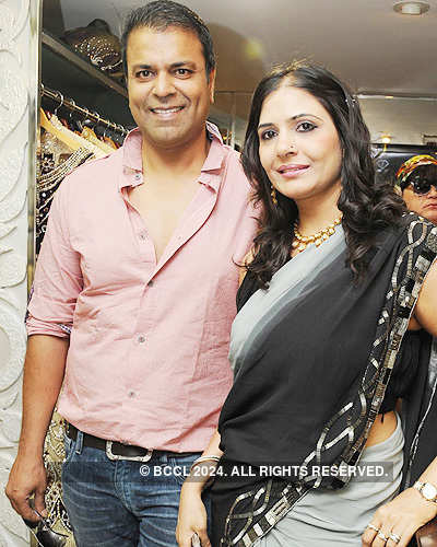 Bharat & Reshma's fashion studio launch