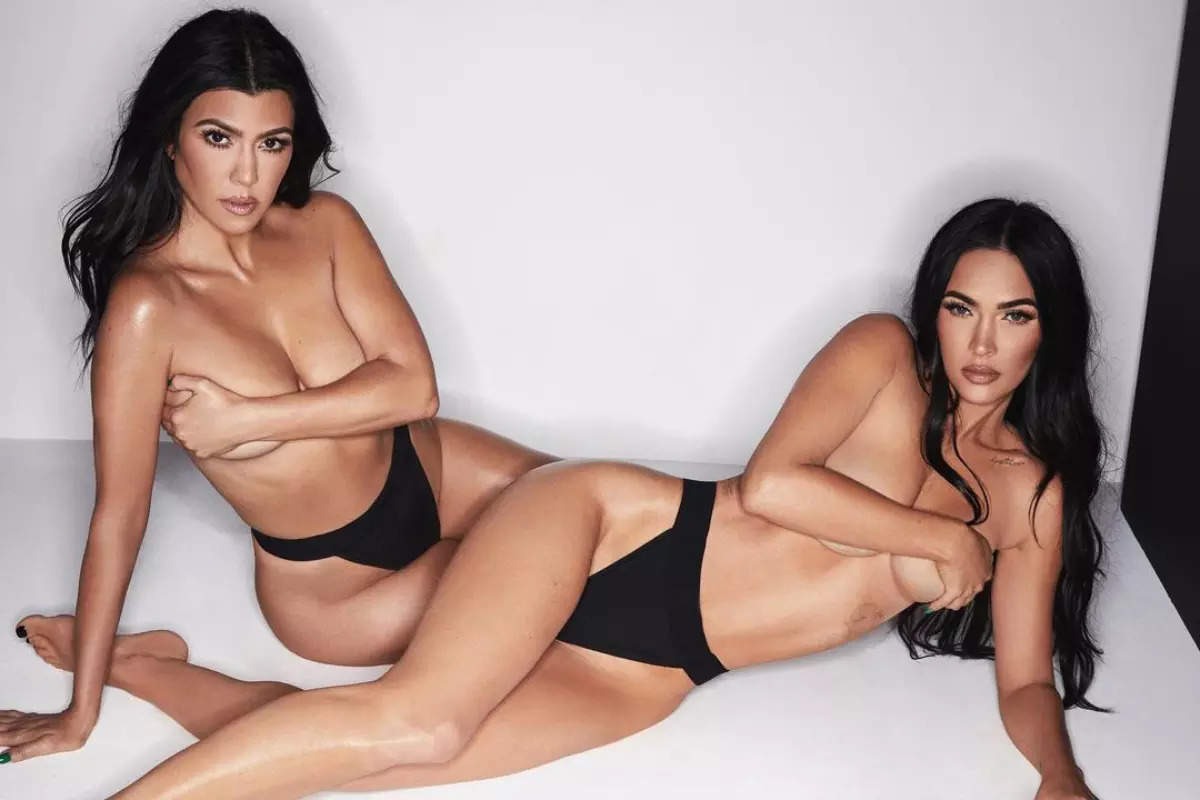 Pictures of Megan Fox and Kourtney Kardashian from their latest photoshoot  are breaking the internet! | Photogallery - ETimes