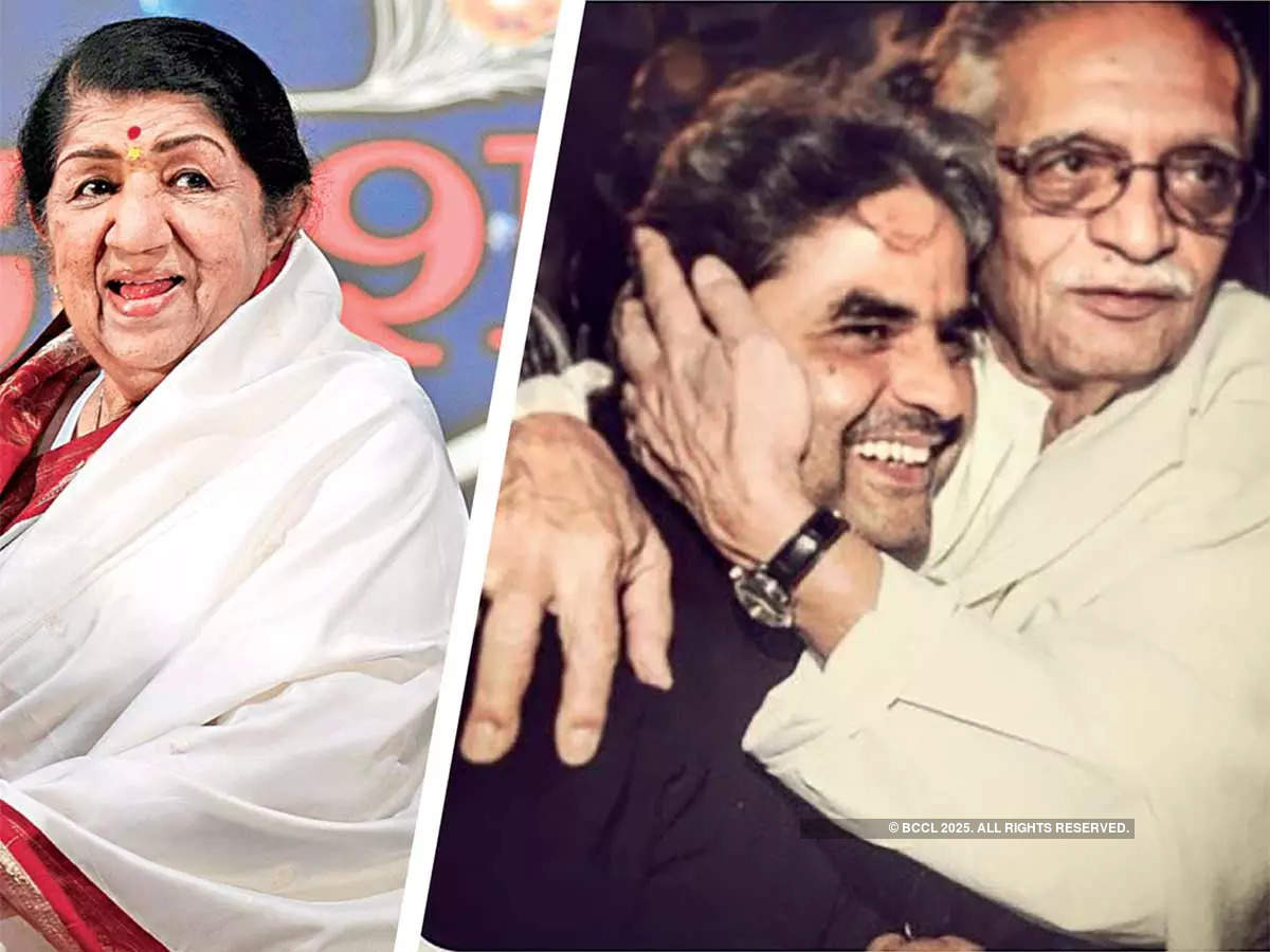 This unreleased number, called Theek Nahi Lagta, was sung by Lata Mangeshkar in the 1990s, penned by Gulzar, and composed by Vishal.