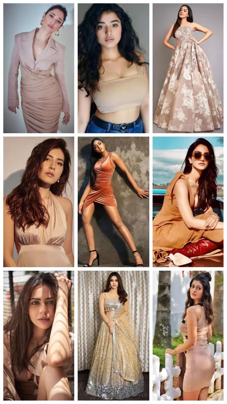 Style inspo from Tollywood divas who pull off nude and beige outfits |  Times of India