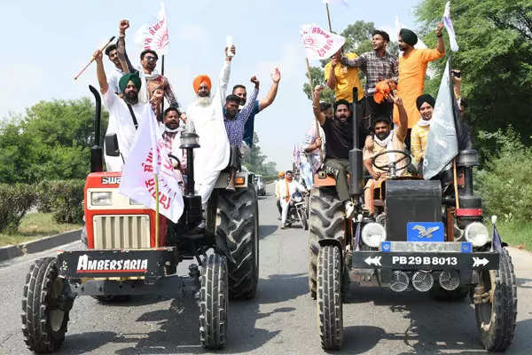 These pictures show how Bharat Bandh paralysed Haryana, Punjab