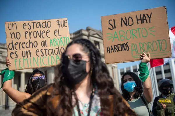 Thousands of women march for abortion rights in Latin America