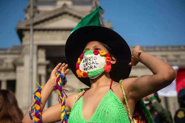 Thousands of women march for abortion rights in Latin America