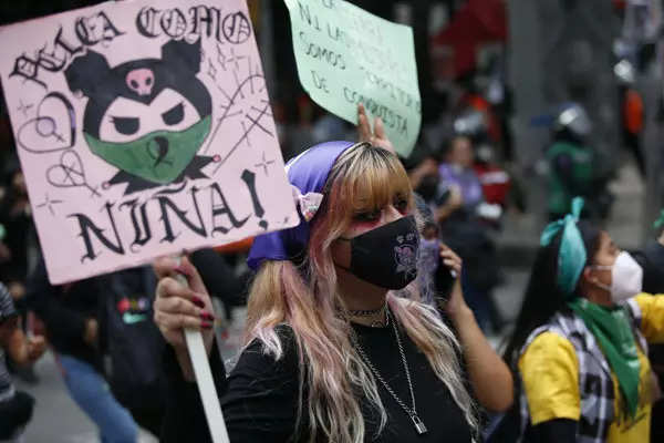 Thousands of women march for abortion rights in Latin America