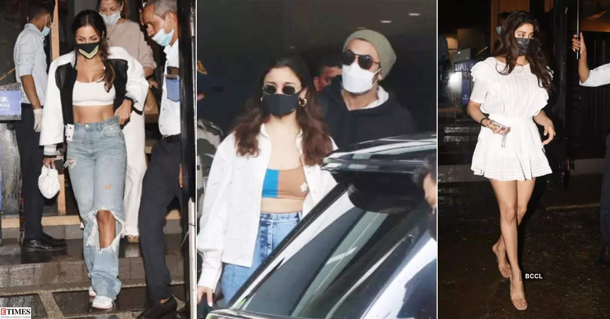 #ETimesSnapped: From Malaika Arora to Janhvi Kapoor, paparazzi pictures of your favourite celebs