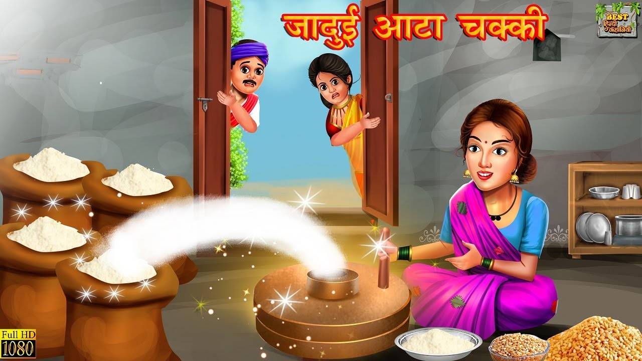 Watch Latest Children Hindi Nursery Story 'Jadui Aata Chakki' for Kids -  Check out Fun Kids Nursery Rhymes And Baby Songs In Hindi | Entertainment -  Times of India Videos