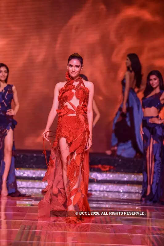 LIVA Miss Diva 2021: Abhishek Sharma&rsquo;s collection showcase