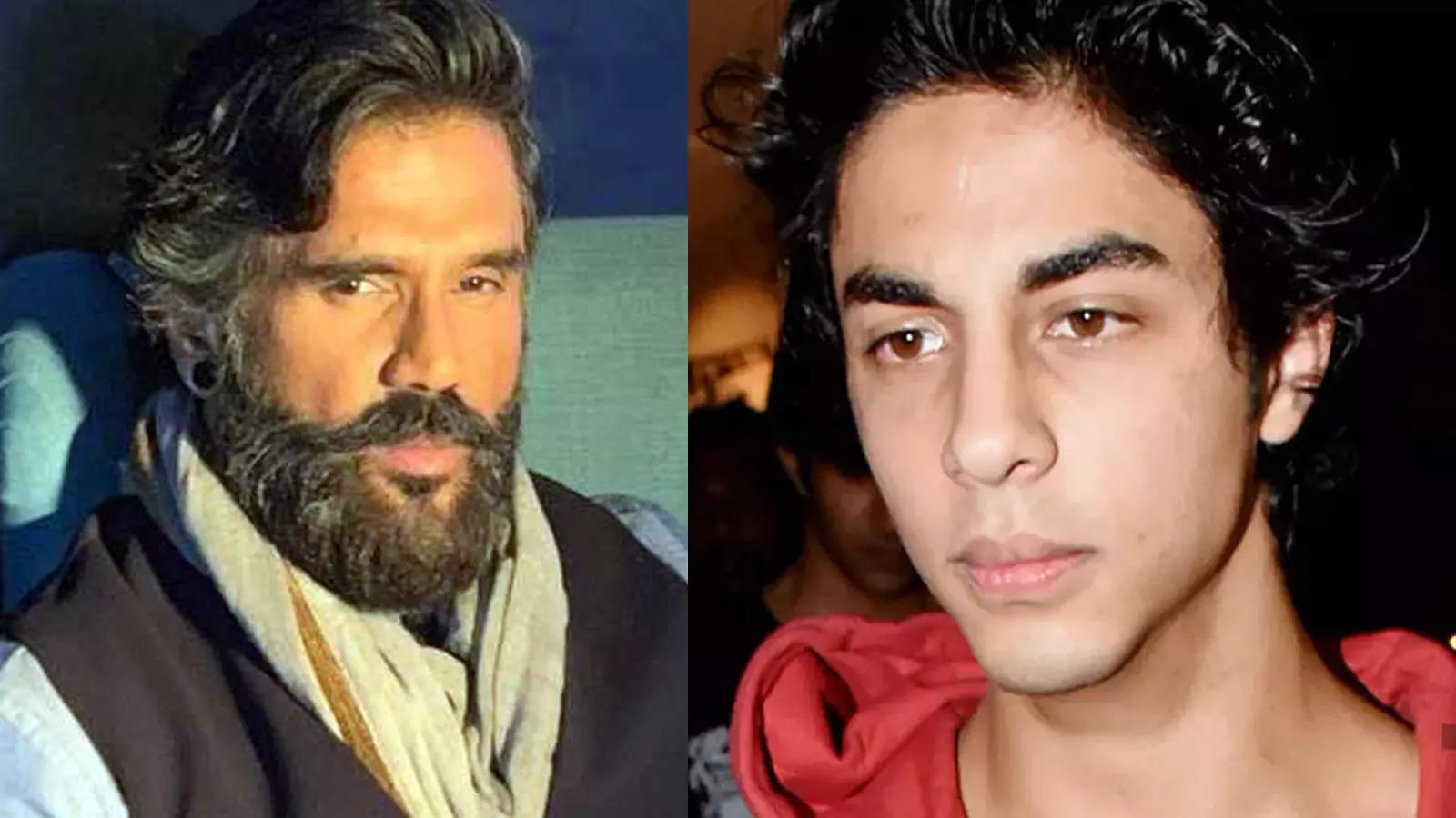 Shah Rukh Khan's son Aryan Khan gets support from Suniel Shetty, says ...