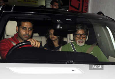 Bachchans watch 'Kung Fu Panda 2'