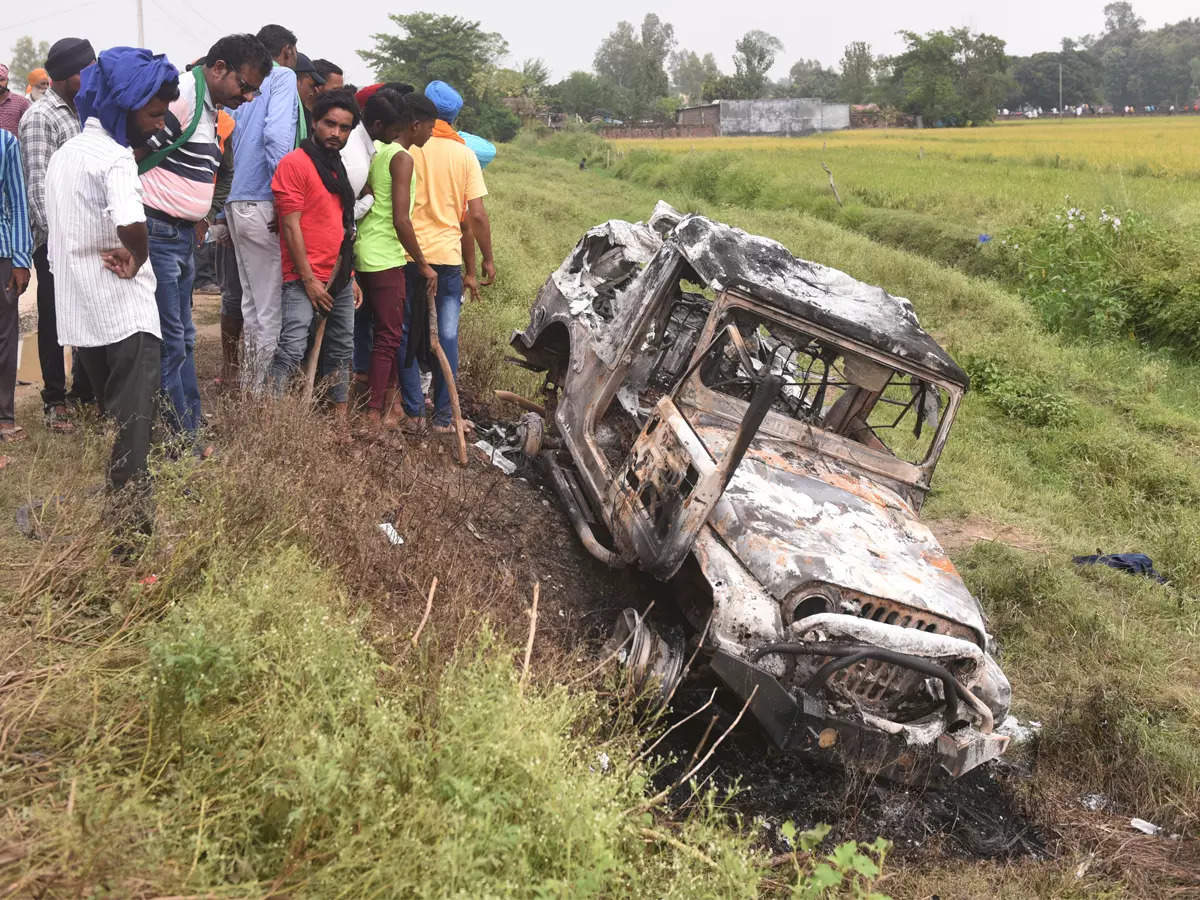 Lakhimpur Kheri: Photos of violent clashes, protests | The Times of India