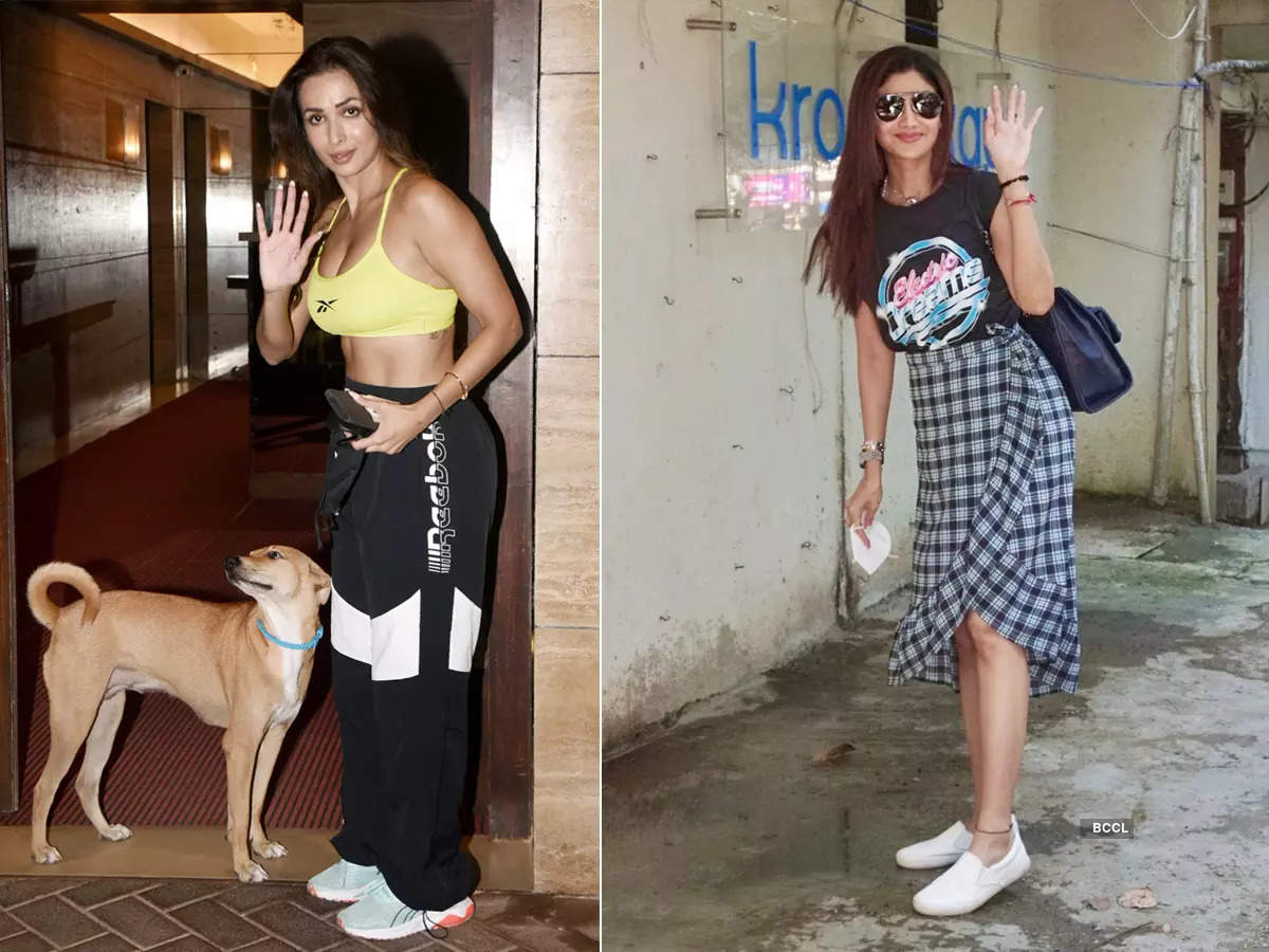 #ETimesSnapped: From Malaika Arora to Shilpa Shetty, paparazzi pictures of your favourite celebs