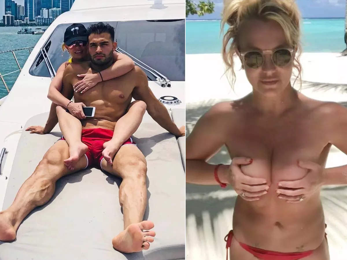 Beach vacation pictures of Britney Spears celebrating the end of her conservatorship are breaking the internet!