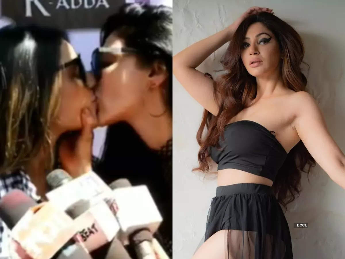 Locking lips with Nia Sharma to being called a lesbian; a look at Bigg Boss OTT fame Zeeshan Khans girlfriend Reyhna Pandit The Times of India picture