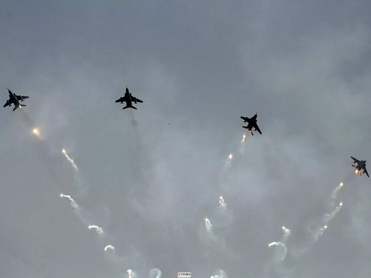 89th Indian Air Force Day: Fighter jets perform jaw-dropping aerobatic display