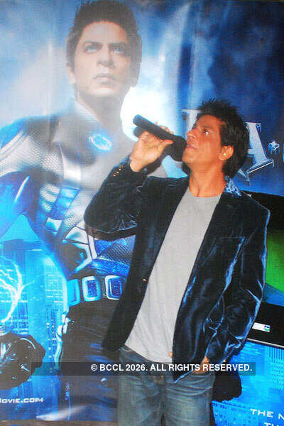 SRK promotes 'Ra.One' in Chandigarh