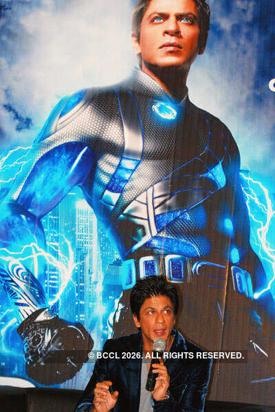 SRK promotes 'Ra.One' in Chandigarh