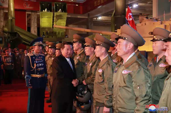 North Korea shows military might at exhibition | Photogallery - ETimes