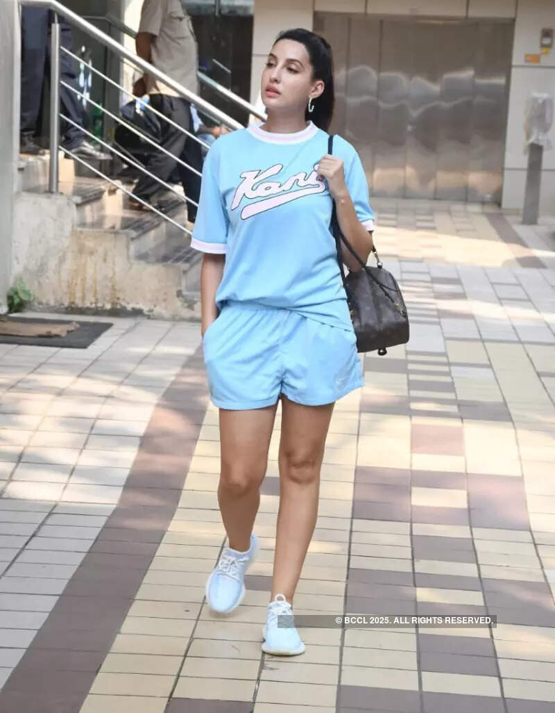 #ETimesSnapped: From Mouni Roy to Nora Fatehi, paparazzi pictures of your favourite celebs