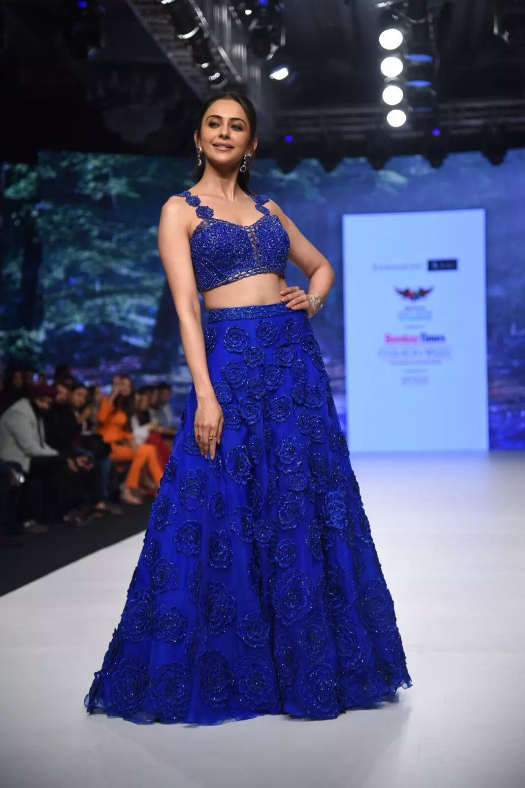 Rakul Preet Singh walks the ramp for Sonaakshi Raaj at BTFW - Times of India