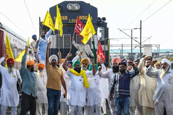 Lakhimpur Kheri violence: Farmers block train traffic in Punjab, Haryana