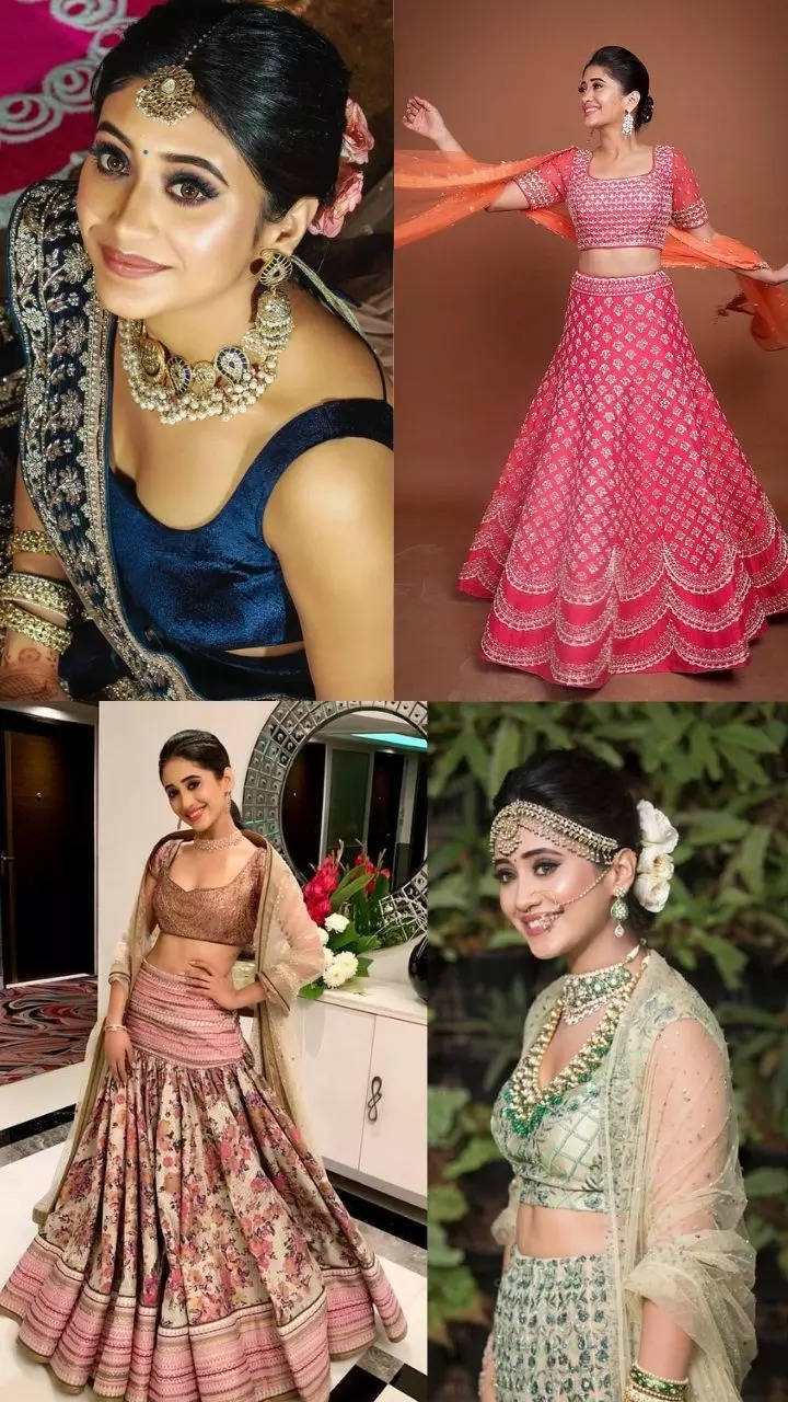 Shivangi joshi lehenga clearance choli