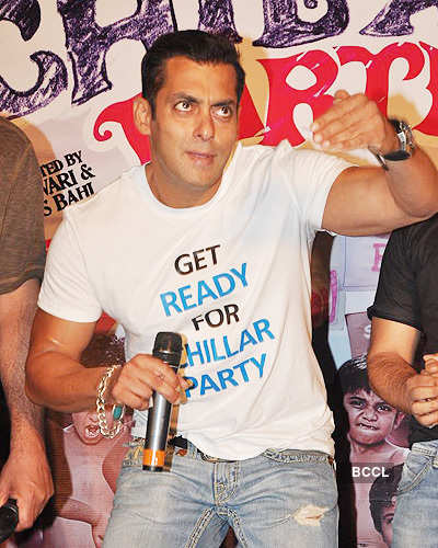 Salman @ 'Chillar Party' press meet