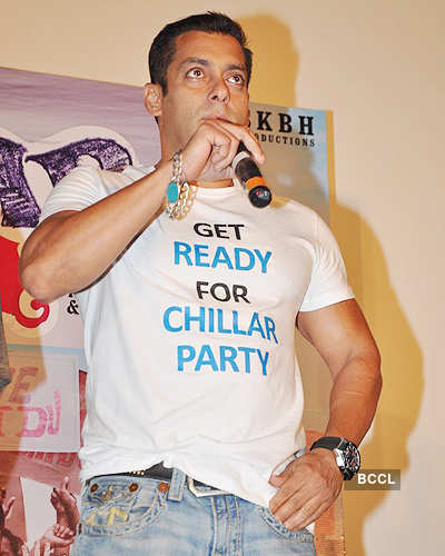 Salman @ 'Chillar Party' press meet